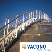 Walkway with 2 Handrails by vacono
